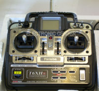 RADIOCOMANDO PROFESSIONALE FUTABA FF6XHs 6 CANALI PER AEREOMODELLI, ELICOTTERI FM/PCM