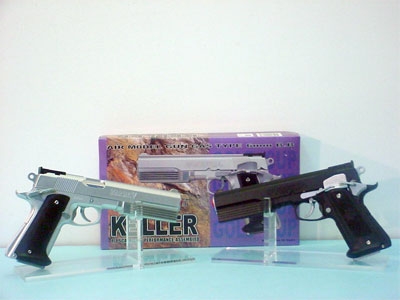 PISTOLA A GAS KELLER SILVER - HG 6LS