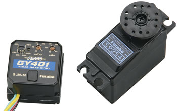 Futaba GY401 Gyro w/S9254 Digital Servo