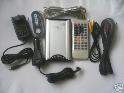 USB2.0 Portable HD case DivX&MP4&MP3 HD player New OTG