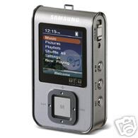 LETTORE MP3 SAMSUNG A COLORI YP-T7F 1.0 GB