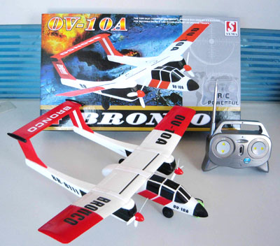 Aereo Elettrico RC BRONCO 2 Ch
