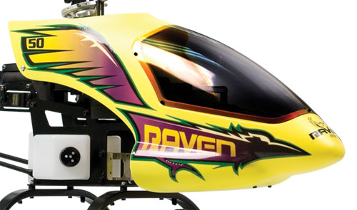 ELICOTTERO A SCOPPIO RAVEN 50 SE