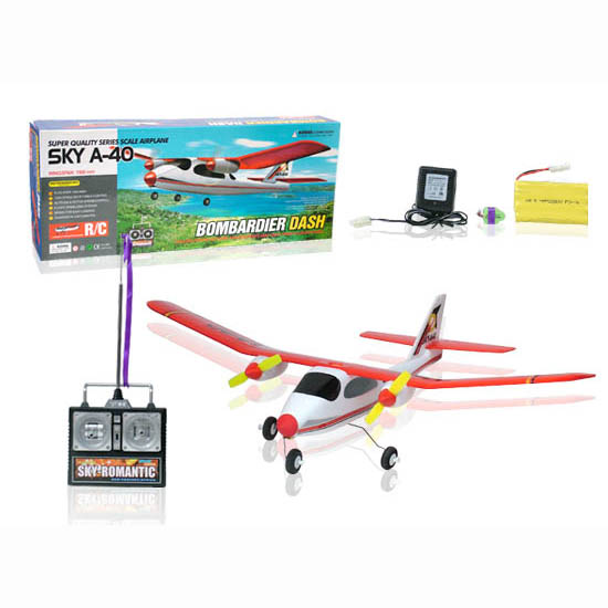 Aereo Elettrico RC SKY A-40 Bombardier Dash